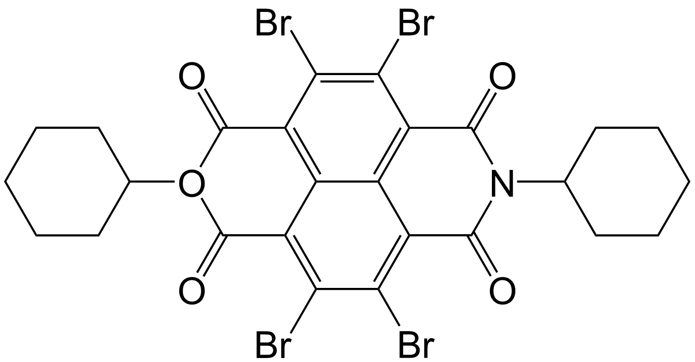 4,5,9,10-tetrabromo-2,7dicyclohexylbenzo[lmn][3,8]phenanthroline-1,3,6,8(2H,7H)-tetraone/